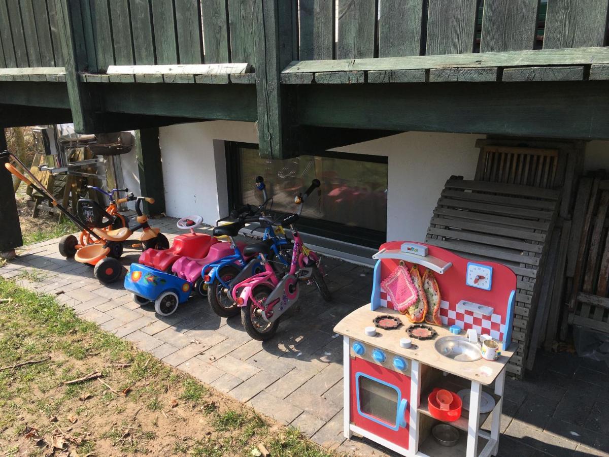 Ferienwohnung Am Waldrand Mit Sauna Biendorf المظهر الخارجي الصورة