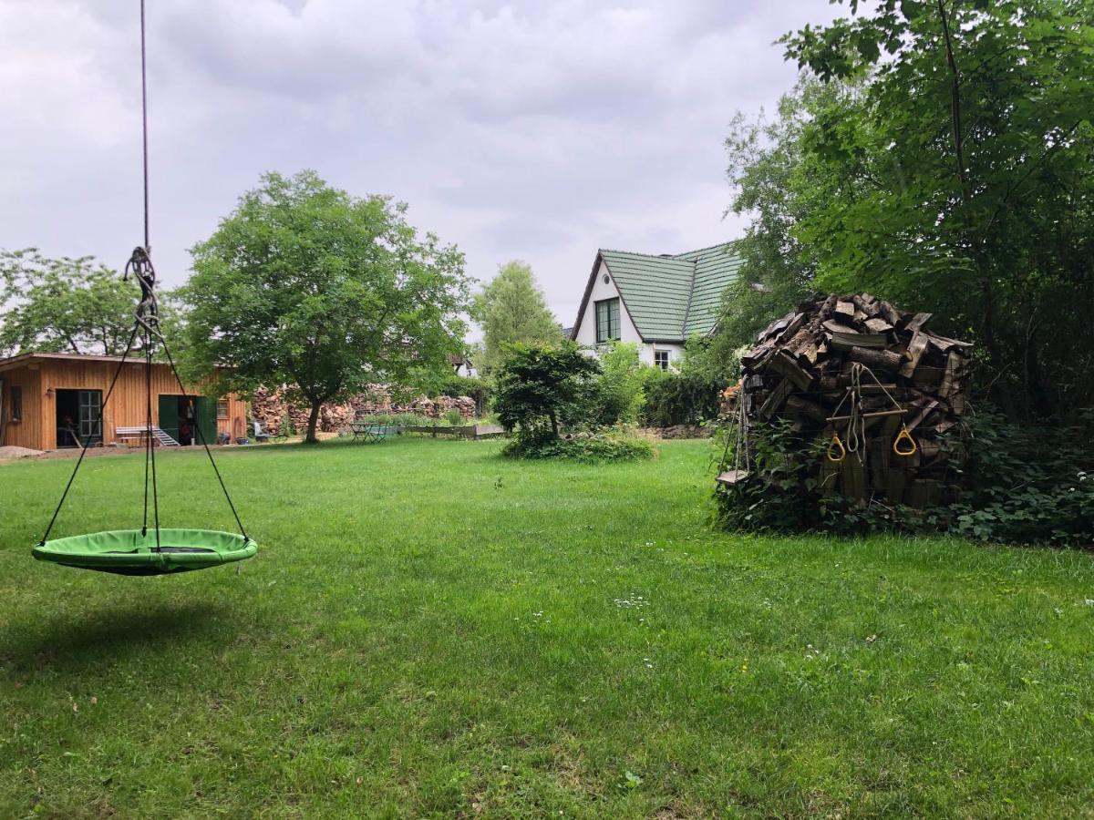 Ferienwohnung Am Waldrand Mit Sauna Biendorf المظهر الخارجي الصورة