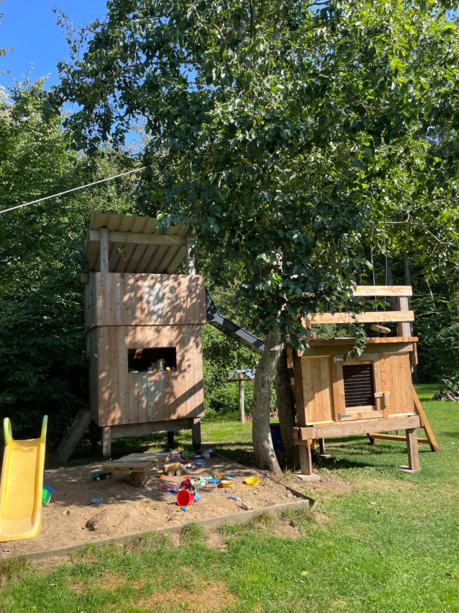 Ferienwohnung Am Waldrand Mit Sauna Biendorf المظهر الخارجي الصورة